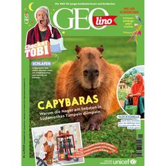 Cover GEOlino 04-2025: Capybaras