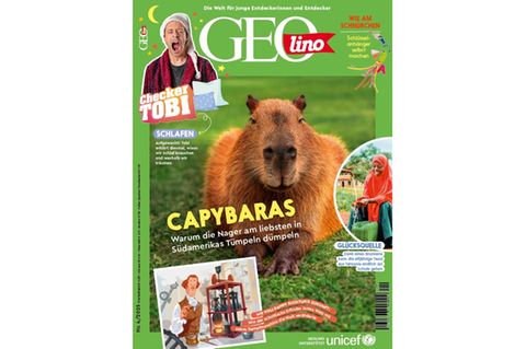 Cover GEOlino 04-2025: Capybaras