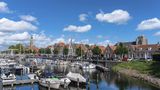 Marina und historische Altstadt in Veere