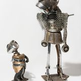 Zwei leuchtende Beispiele dafür, wie banale Einzelteile zusammen etwas ergeben: eine Szene, eine Geschichte, vielleicht auch einen Anfang 