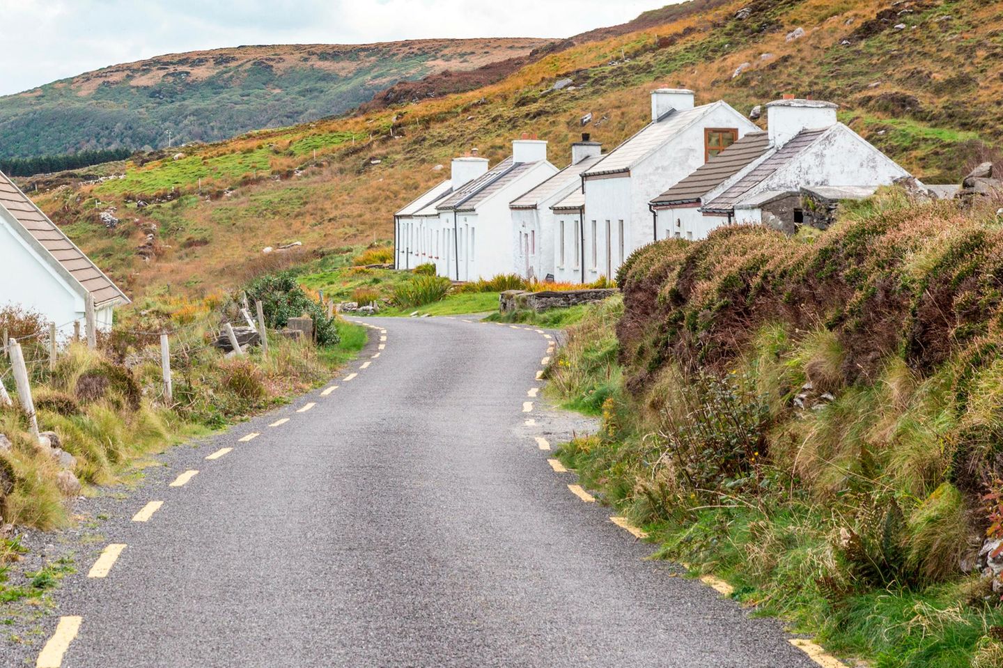 Ring of Kerry, Irland Cottages on Valentia Island Ring of Kerry Ireland