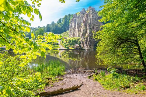 Der Teutoburger Wald ist vor allem für die Externsteine bekannt