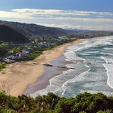 Traumhafter Strand in Wilderness an der Garden Route in Südafrika
