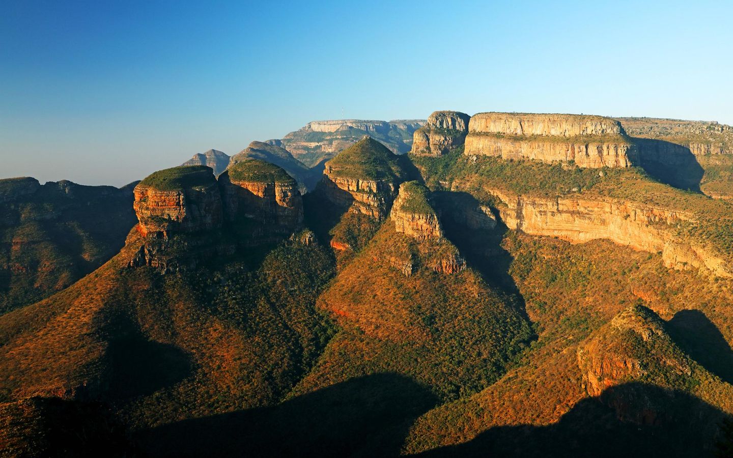 Gewaltige Felslandschaft: Blyde River Canyon Blyde River Canyon in Südafrika