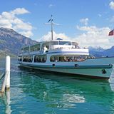 Passagierschiff auf dem Vierwaldstättersee, Schweiz