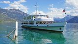 Passagierschiff auf dem Vierwaldstättersee, Schweiz