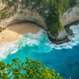 Manta Bucht von oben