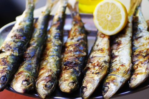 Gegrillte Sardinen
