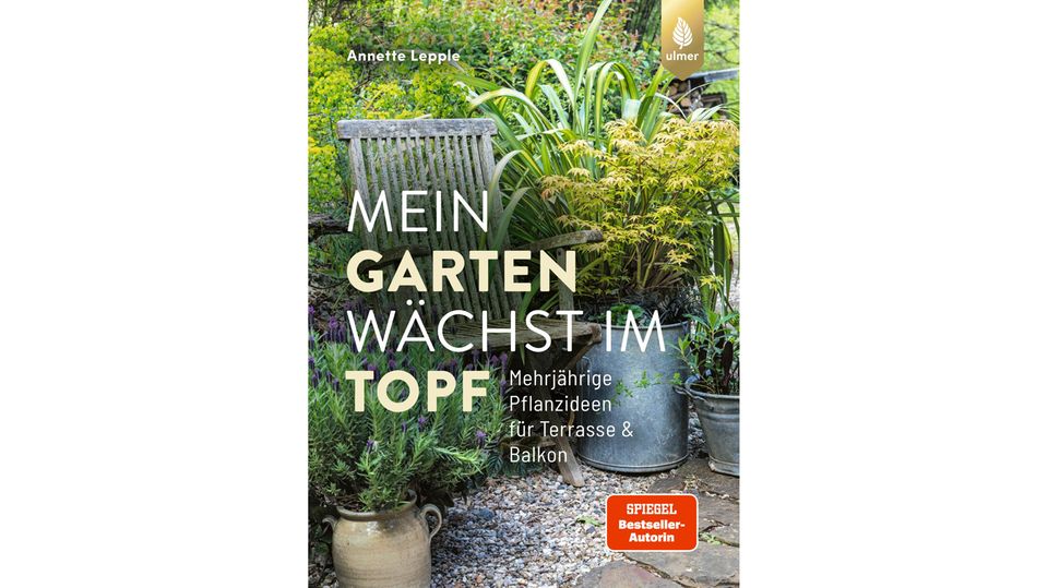 Nisthilfe: Mein Garten wächst im Topf. Mehrjährige Pflanzideen für Terrasse & Balkon, Annette Lepple, 2025, erschienen bei Ulmer, online erhältlich auch bei Thalia oder Amazon Mein Garten wächst im Topf. Mehrjährige Pflanzideen für Terrasse & Balkon, Annette Lepple, 2025, erschienen bei Ulmer, online erhältlich auch bei Thalia oder Amazon