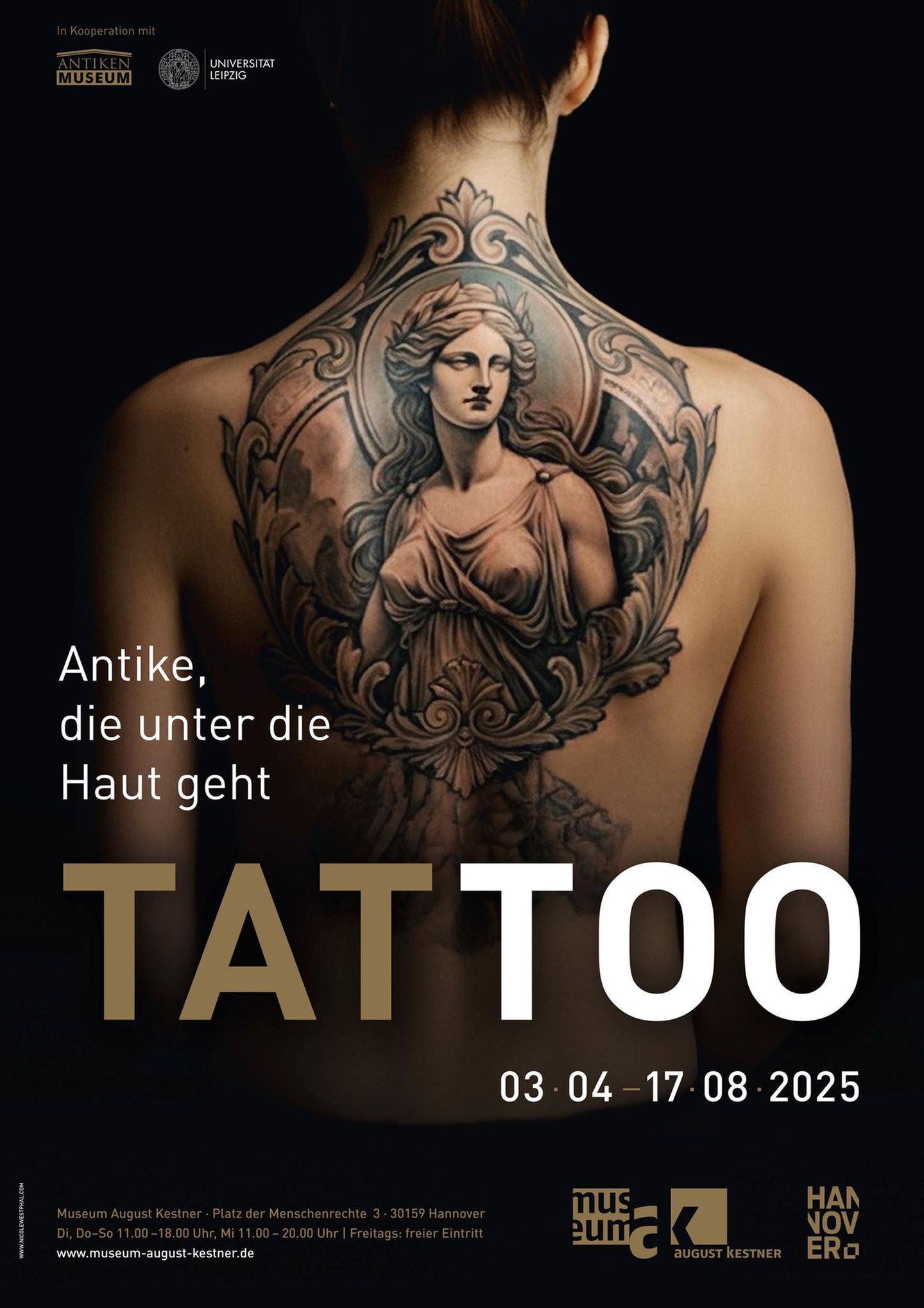 Poster Tattoo Ausstellung