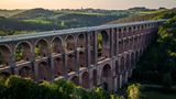 Göltzschtalbrücke - biggest brick stone bridge in the world - Ziegelsteinbrücke