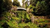 The devils bridge in the Bergpark Wilhelmshöhe near Kassel