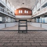 Verlassenes Schwimmbad