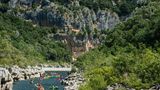 France,Ardeche,Reserve Naturelle des Gorges de l'Ardeche,Saint Remeze,Gournier,descent of the Gorges de l'Ardeche