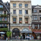 Häuserfassaden in Rouen