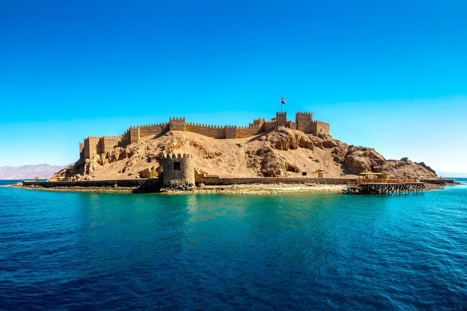 Blick auf die Pharaoneninsel in Ägypten 1.5527