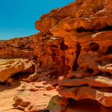 Der Coloured Canyon in Ägypten