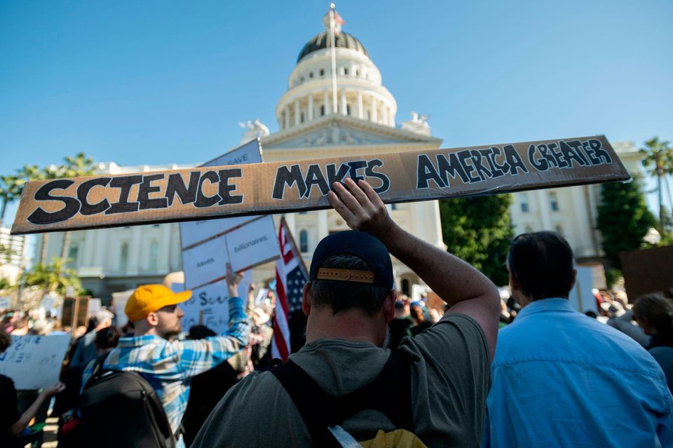 Stand up for Science Rally in Washington