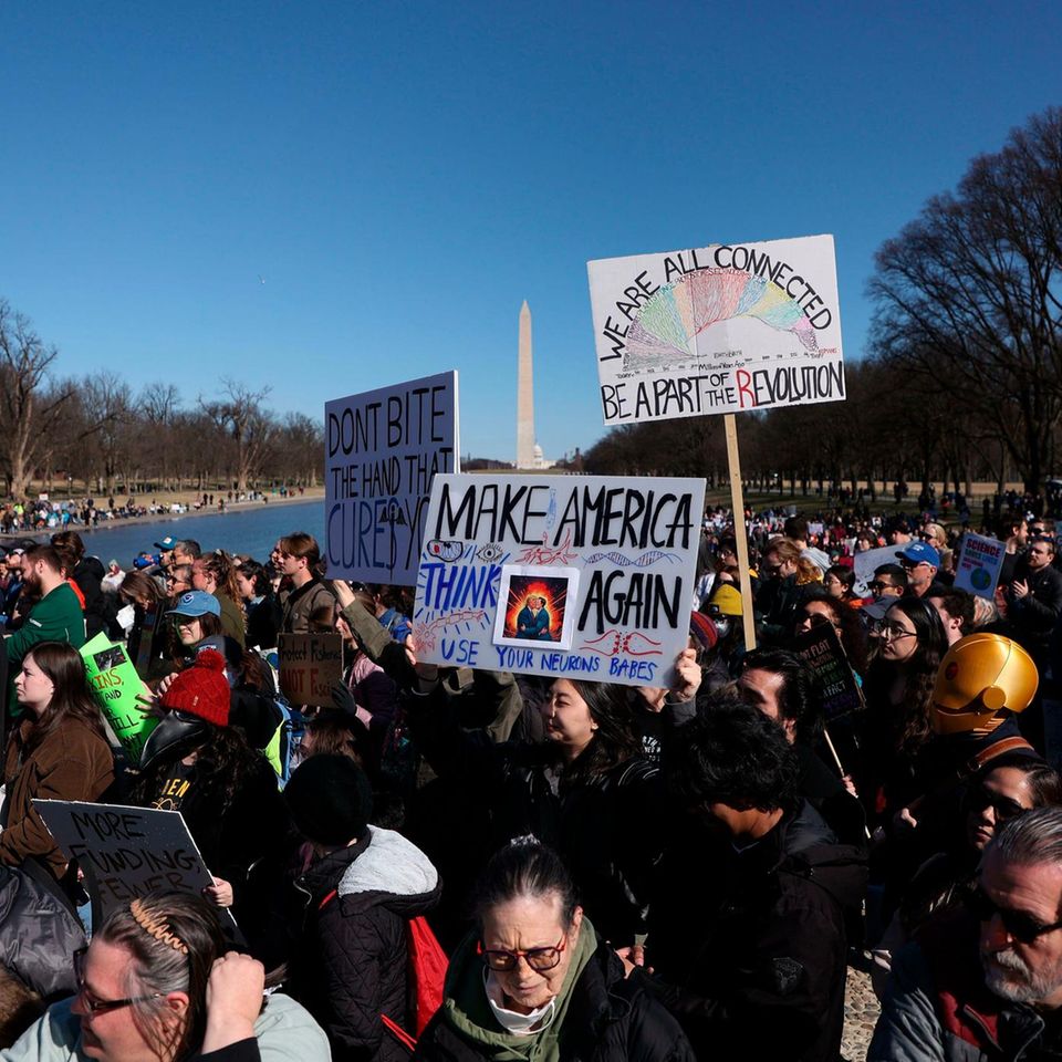 Stand up for Science Rally in Washington