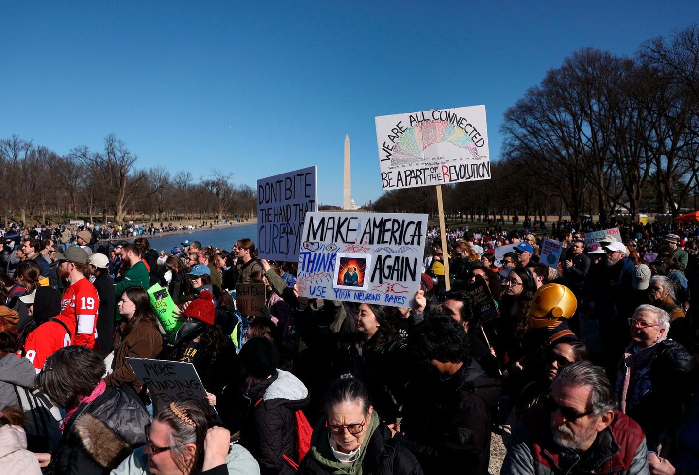 Stand up for Science Rally in Washington