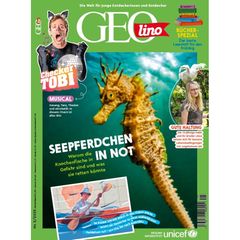 Cover GEOlino 05-2025: Seepferdchen