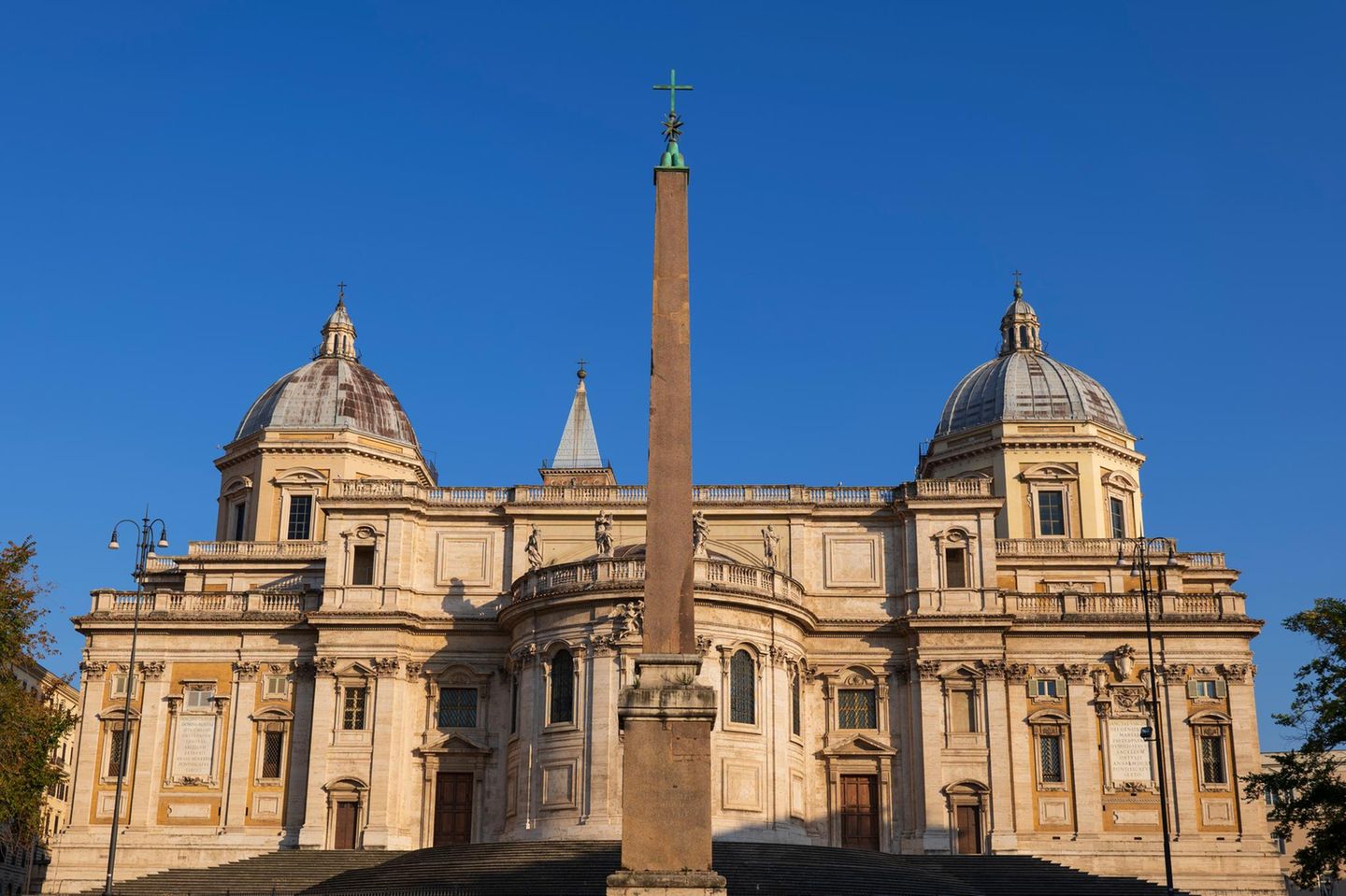 Außenansicht der Santa Maria Maggiore Basilika