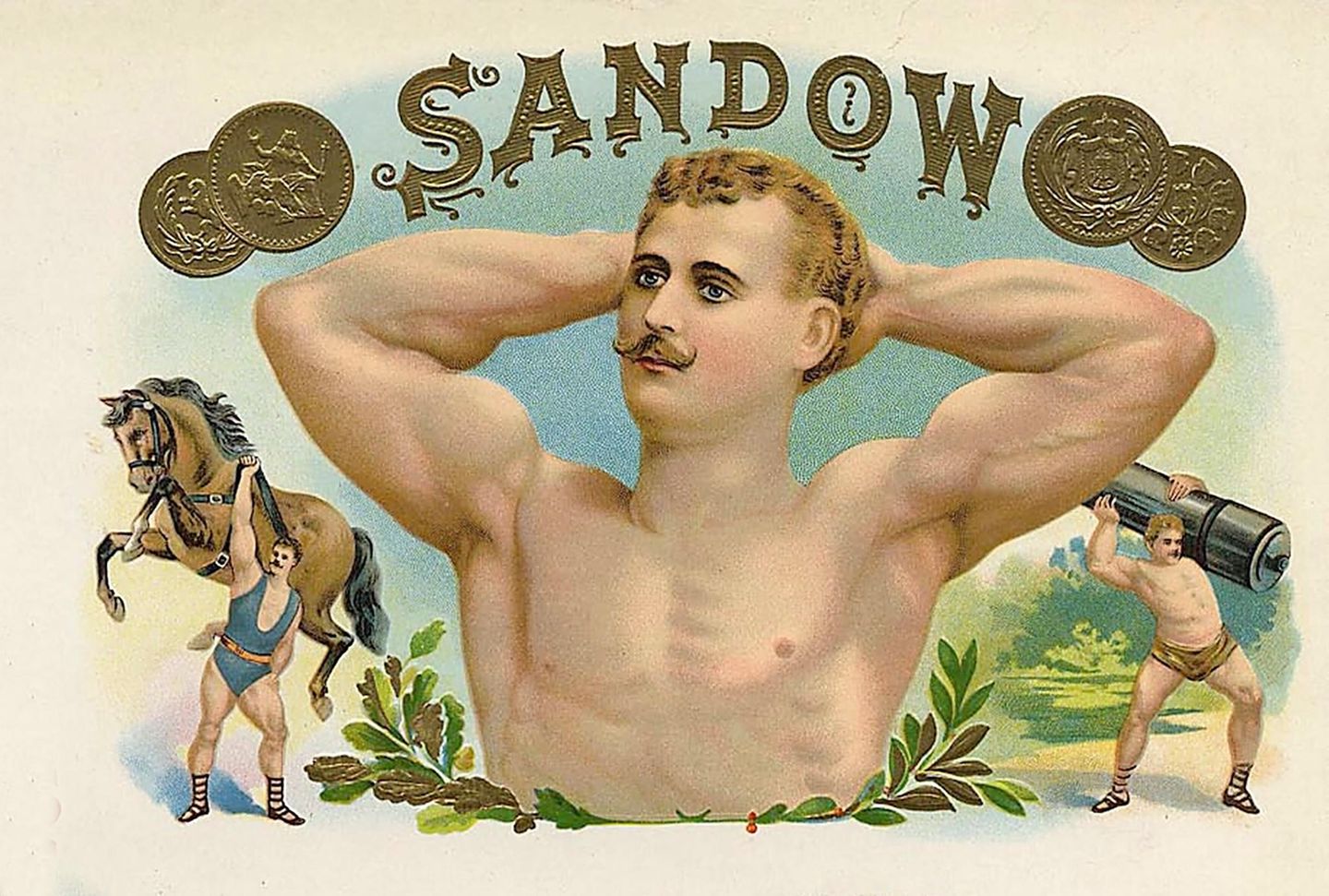 Plakat von Eugen Sandow