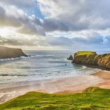 Malinbeg Beach situated at Malin Head in Dongegal County sits at the very tip of North Ireland.