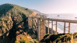 Bixby Bridge along California State Route 1, Big Sur, California, USA