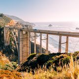 Bixby Bridge along California State Route 1, Big Sur, California, USA
