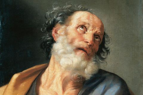 Gemälde Petrus