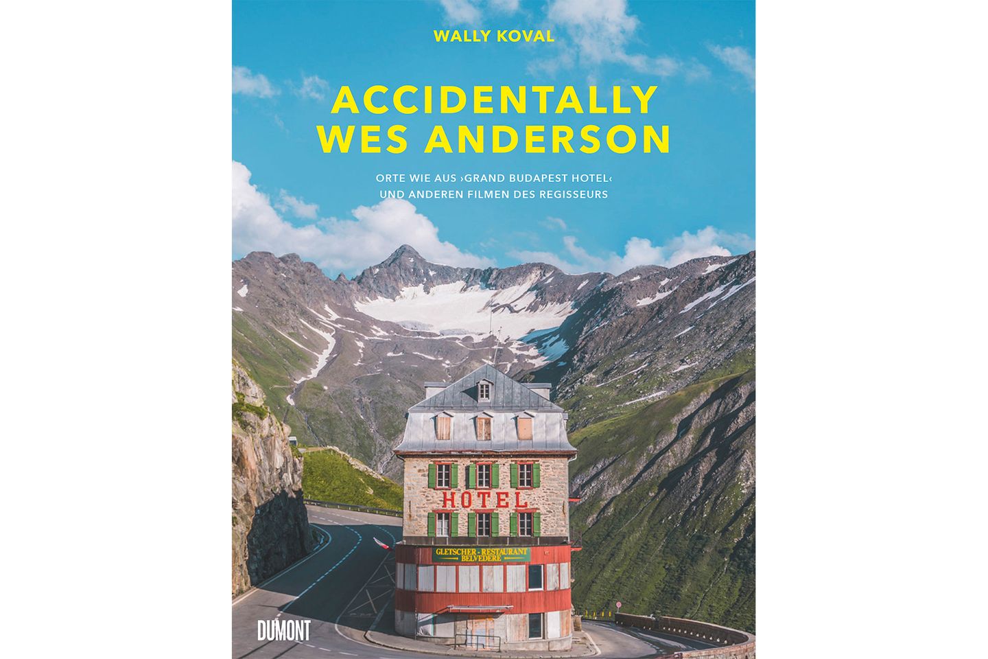Bildband "Accidentally Wes Anderson. Orte wie aus 'Grand Budapest Hotel' und anderen Filmen des Regisseurs" Noch mehr filmreife Reisebilder gibt's im Vorgänger zu entdecken: "Accidentally Wes Anderson. Orte wie aus 'Grand Budapest Hotel' und anderen Filmen des Regisseurs", Dumont Verlag 2020, 368 Seiten, erhältlich u. a. bei Amazon und Thalia