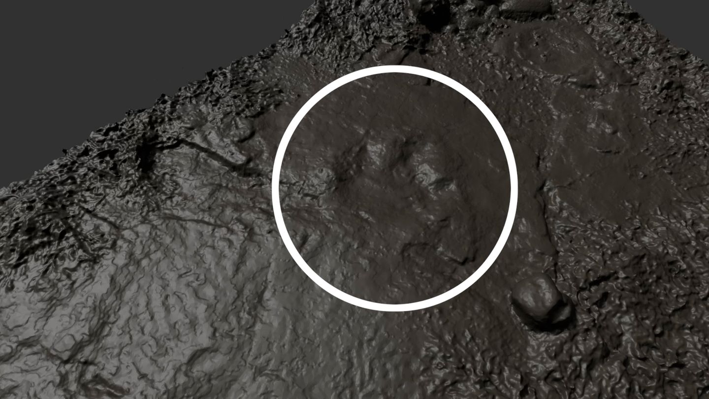 Dinosaurierspuren: 3D-Modell gibt Einblicke in ein Schottland vor unserer Zeit