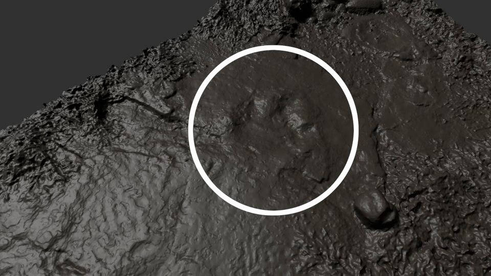 Dinosaurierspuren: 3D-Modell gibt Einblicke in ein Schottland vor unserer Zeit