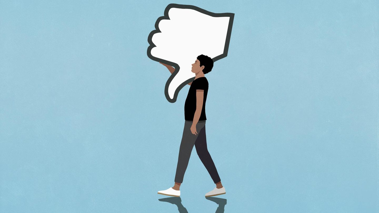 Illustration Pessimismus