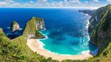 Kelingking Beach / Nusa Penida island, Bali, Indonesien