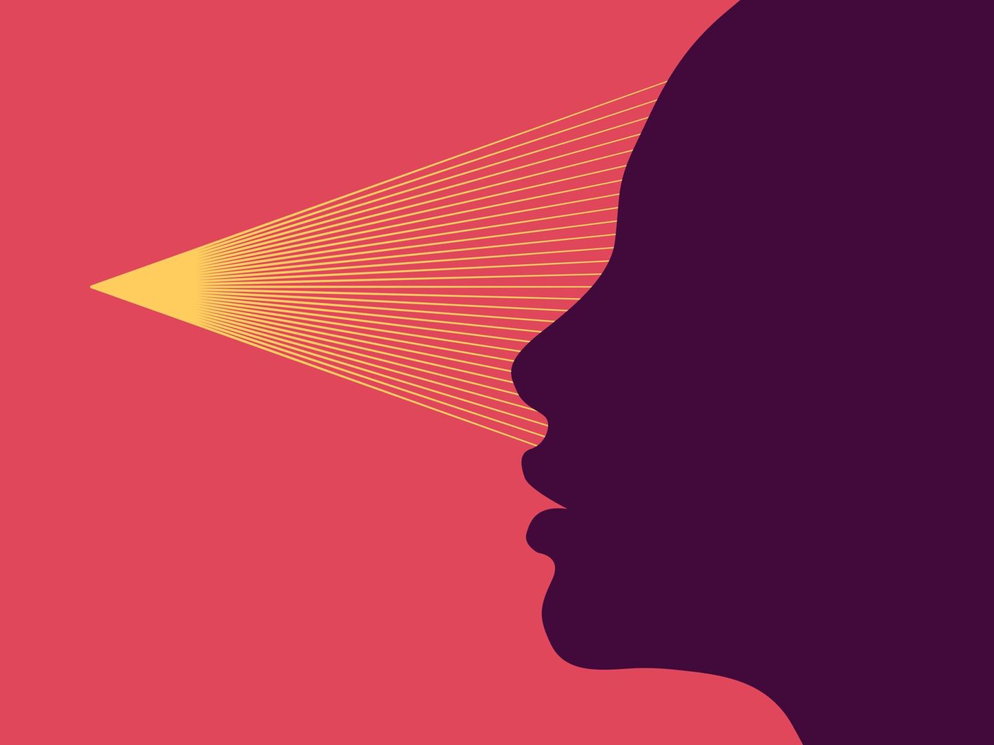 Illustration " Fokussieren"