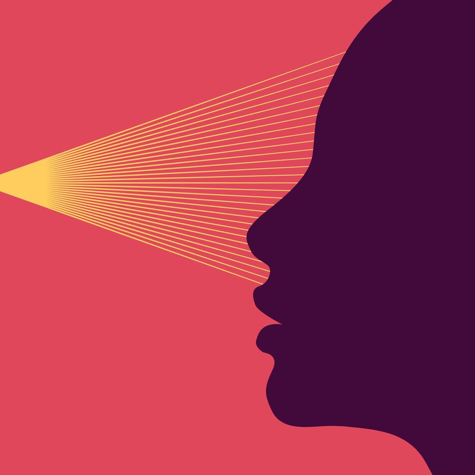 Illustration " Fokussieren"