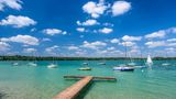 Boote und Steg am Wörthsee
