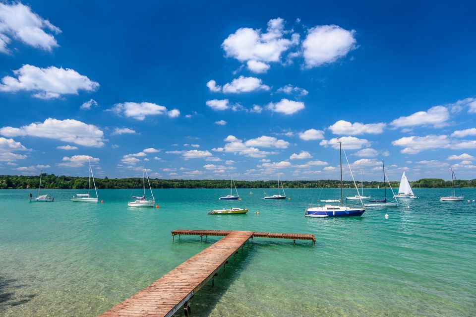 Boote und Steg am Wörthsee 1.5114