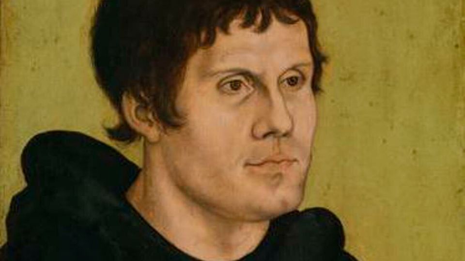 Martin Luther Portrait als Augustinermönch