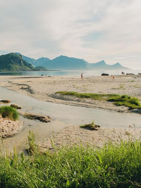 Strand auf den Lofoten