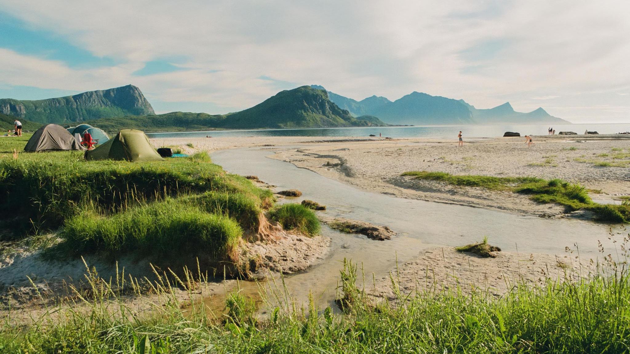Strand auf den Lofoten