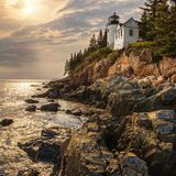 Acadia National Park, Bass Harbor, Hancock County, Maine
