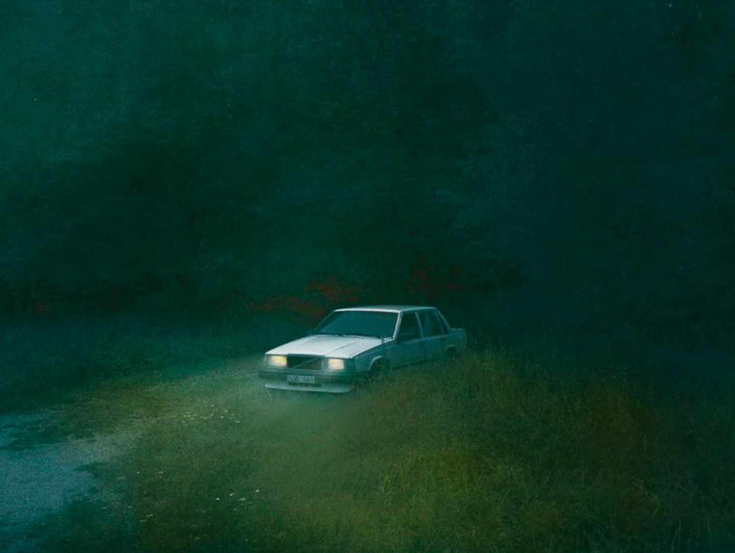 Kristoffer Axén, Fotografie, alter Volvo auf einer Wiese