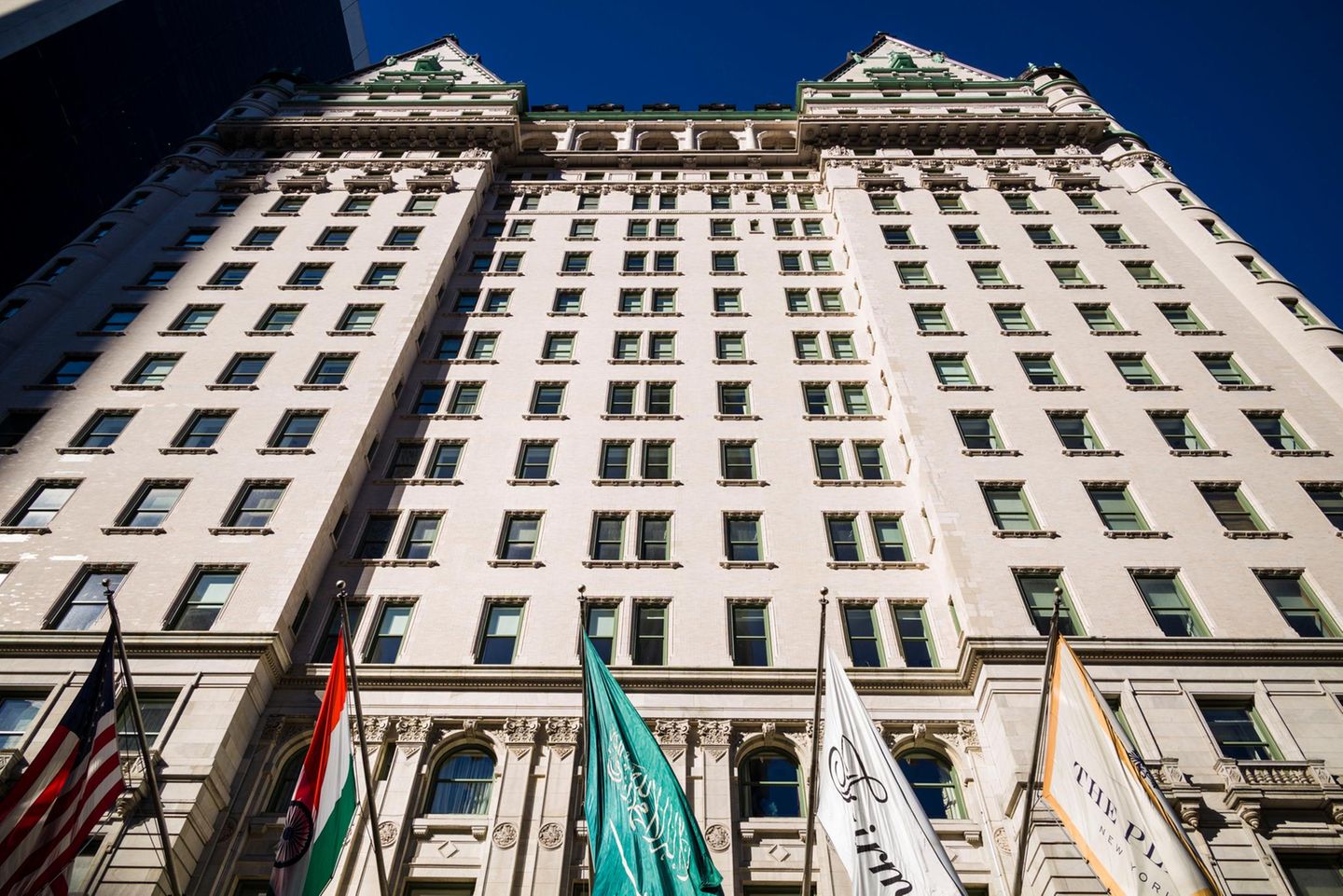 The Plaza, New York USA, New York, New York City, Mid-Town Manhattan, The Plaza Hotel, exterior