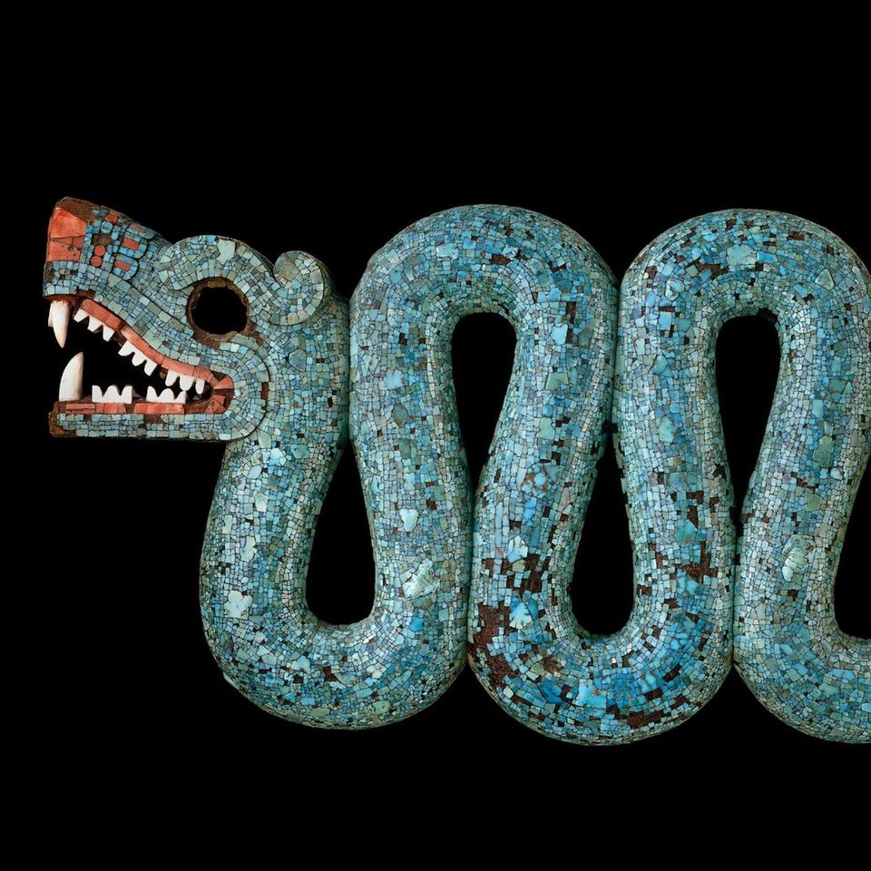 Doppelköpfige Schlange