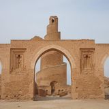 Blick auf Spiralminarett