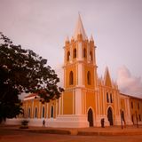 Blick auf eine Kirche