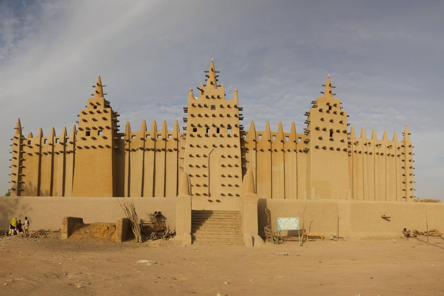 Altstadt von Djenné, Mali Moschee von Djenné